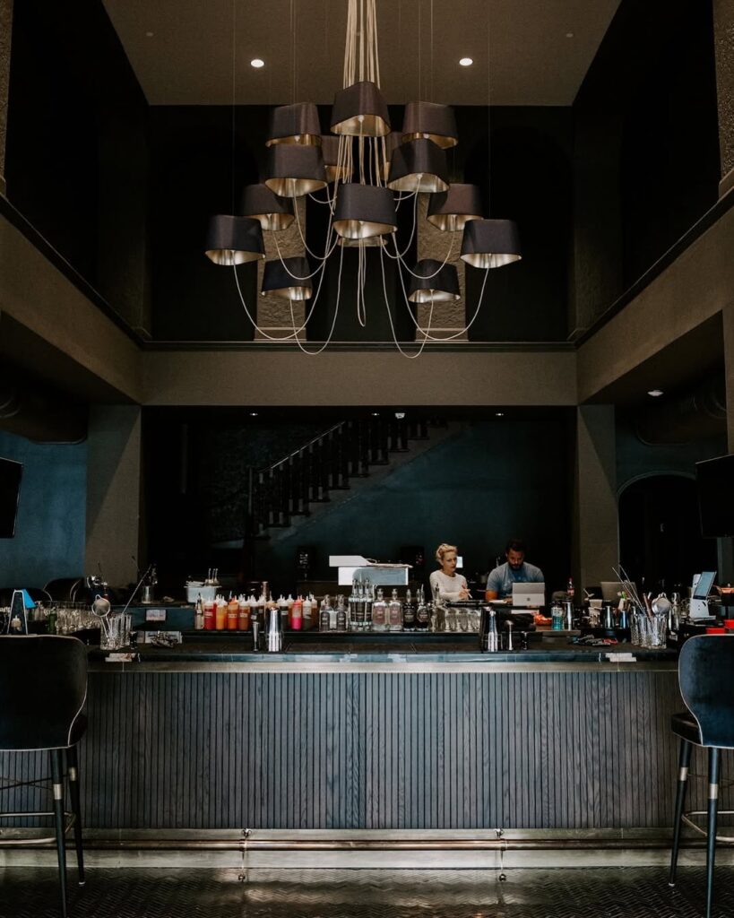 Interior shot of the entrance at Dread River Distillery Co.