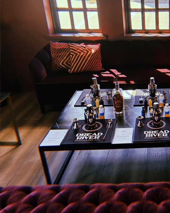 Tasting setup